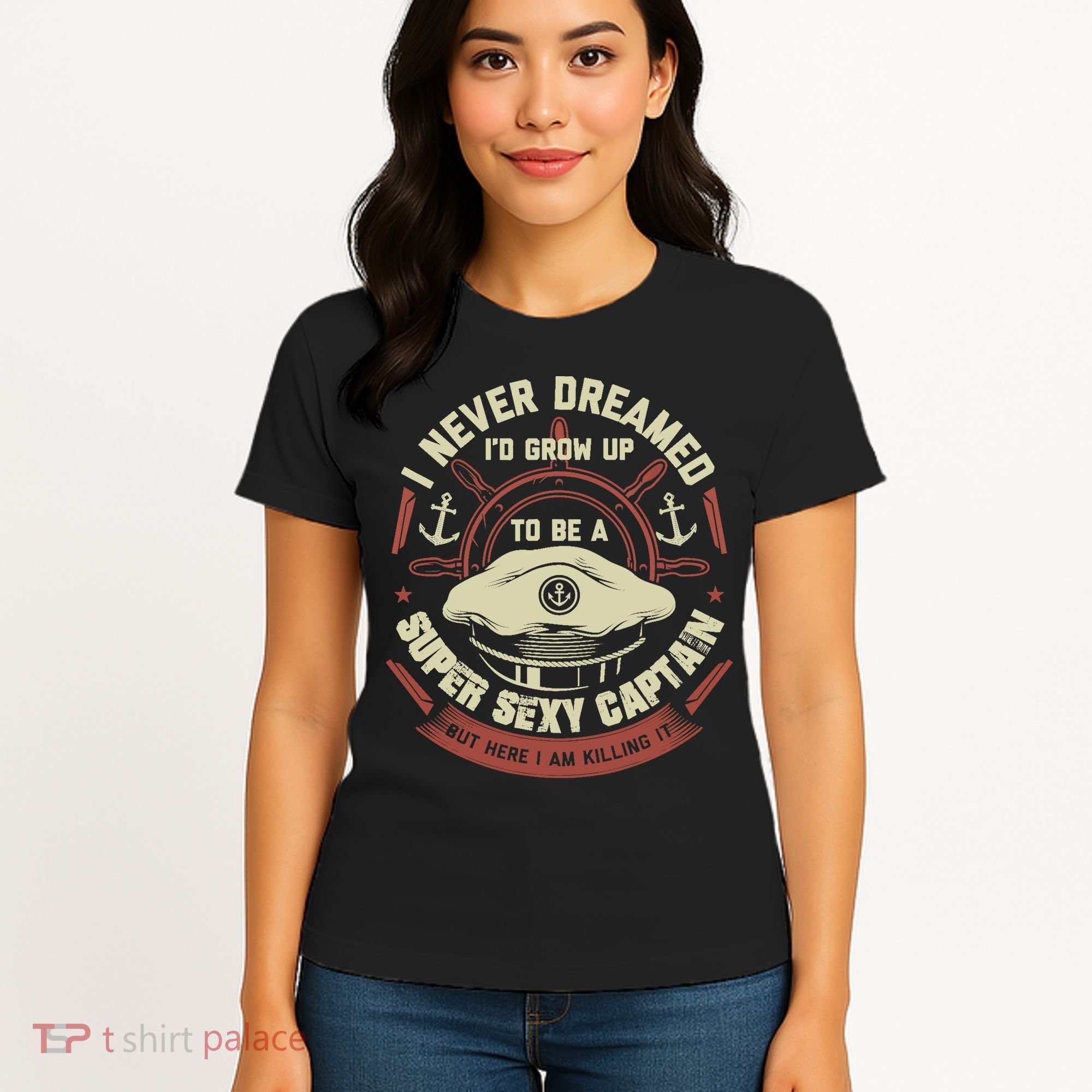 Funny Boat Captain Boating Funny Boat Lover Women's T-Shirt