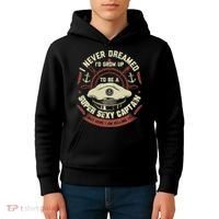 Funny Boat Captain Boating Funny Boat Lover Kids Hoodie thumb 4