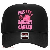 Fight Breast Cancer Handprint Ribbon Hat thumb 0