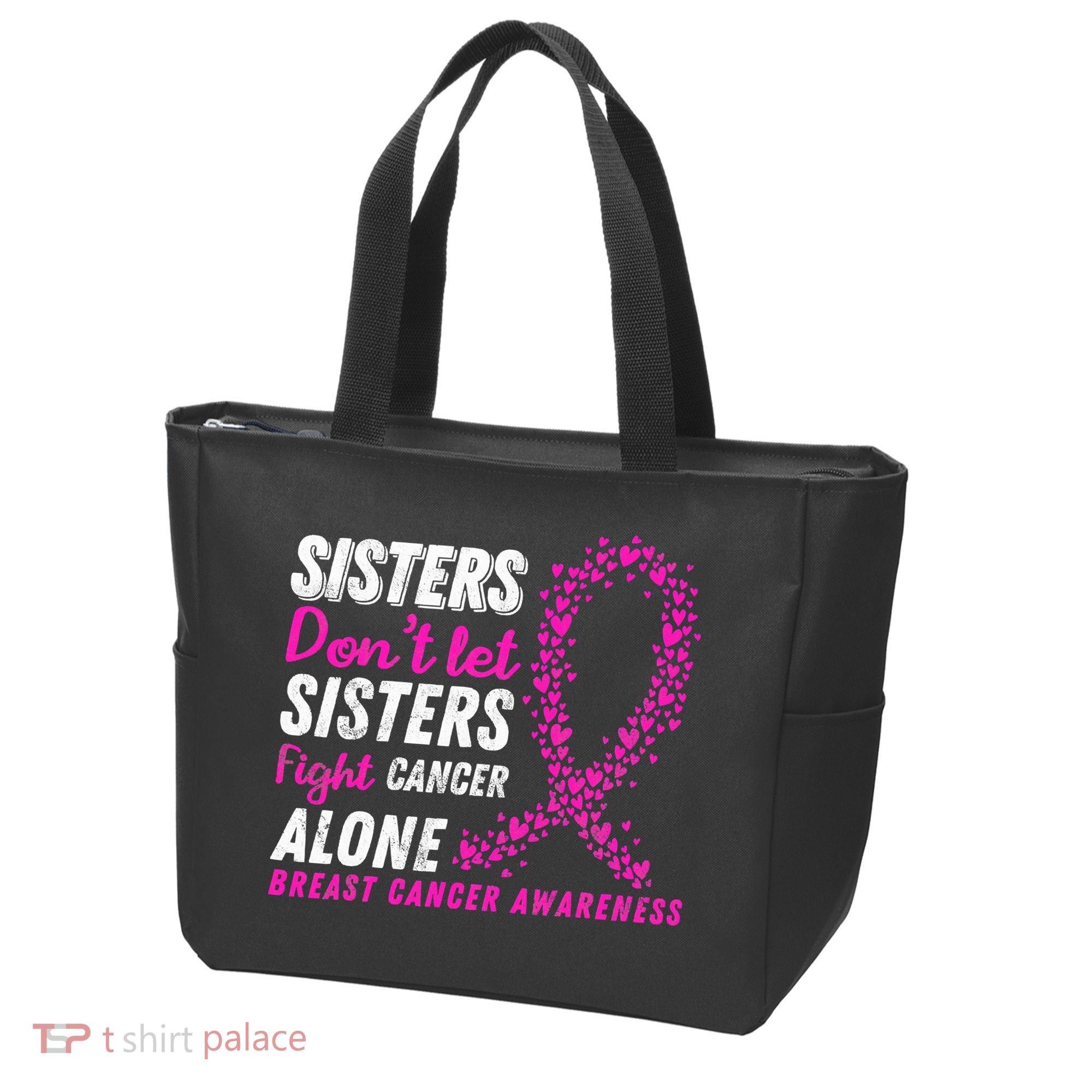 Funny Breast Cancer Awareness Cancer Survivor Tote Bag