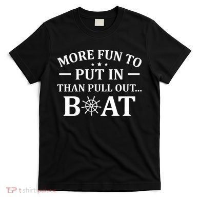 Funny Boat Captain Docking On Boating Outfit Boat Lover T-Shirt