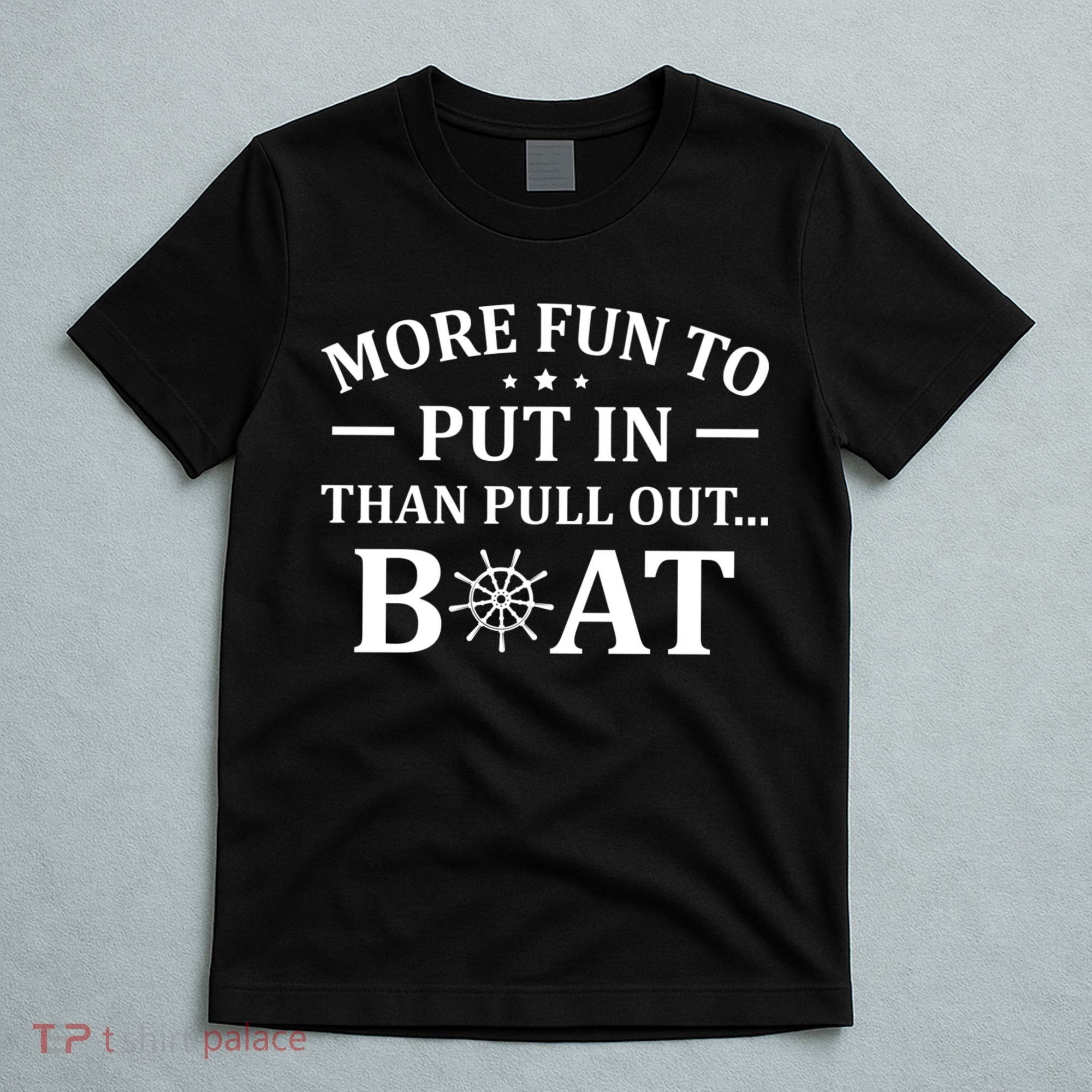 Funny Boat Captain Docking On Boating Outfit Boat Lover T-Shirt