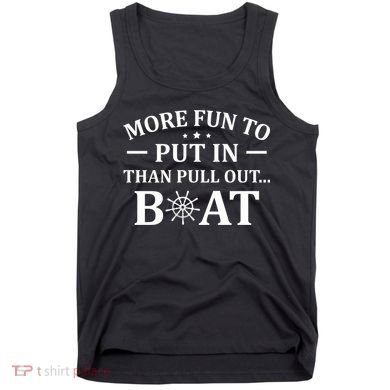 Funny Boat Captain Docking On Boating Outfit Boat Lover Tank Top