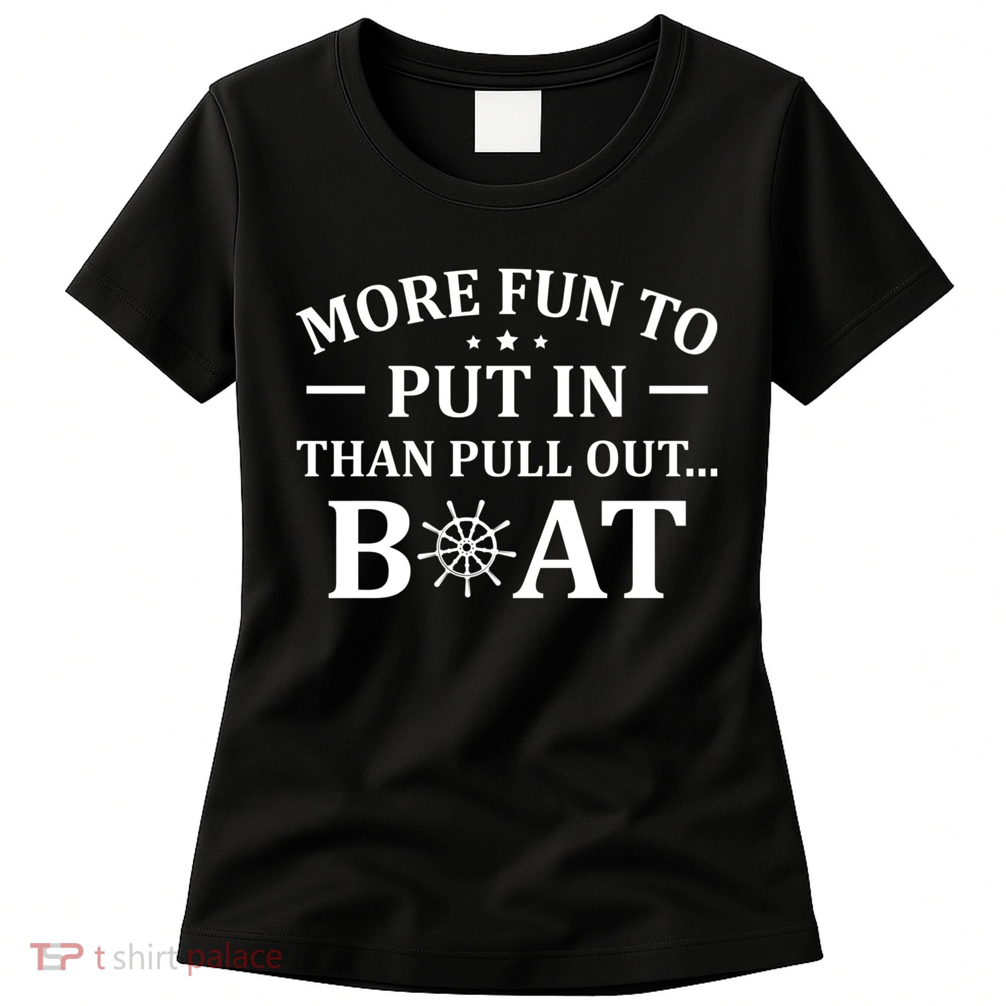 Funny Boat Captain Docking On Boating Outfit Boat Lover Women's T-Shirt