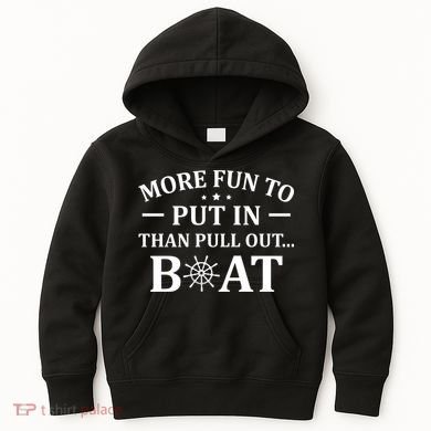 Funny Boat Captain Docking On Boating Outfit Boat Lover Kids Hoodie