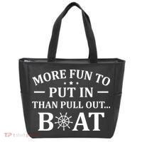 Funny Boat Captain Docking On Boating Outfit Boat Lover Tote Bag thumb 0