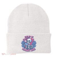 Fueled By Coffee & Feminist Rage Feminism Female Women Right Beanie thumb 0