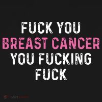 Fuck Breast Cancer Funny Breast Cancer Awareness Women's Tank Top thumb 5