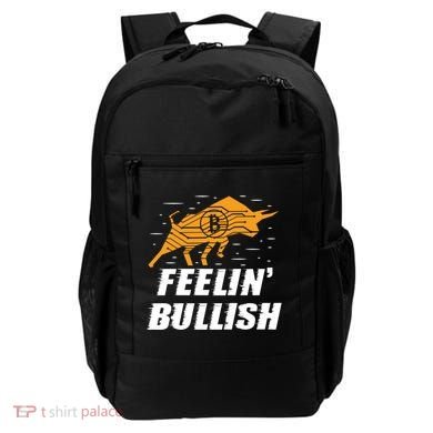 Feelin Bullish Cryptocurrency Blockchain Trader Crypto Gift Backpack