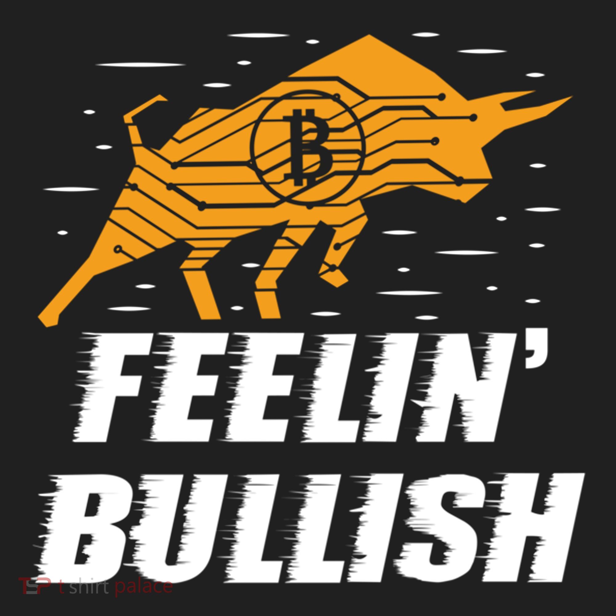 Feelin Bullish Cryptocurrency Blockchain Trader Crypto Gift Golf Towel