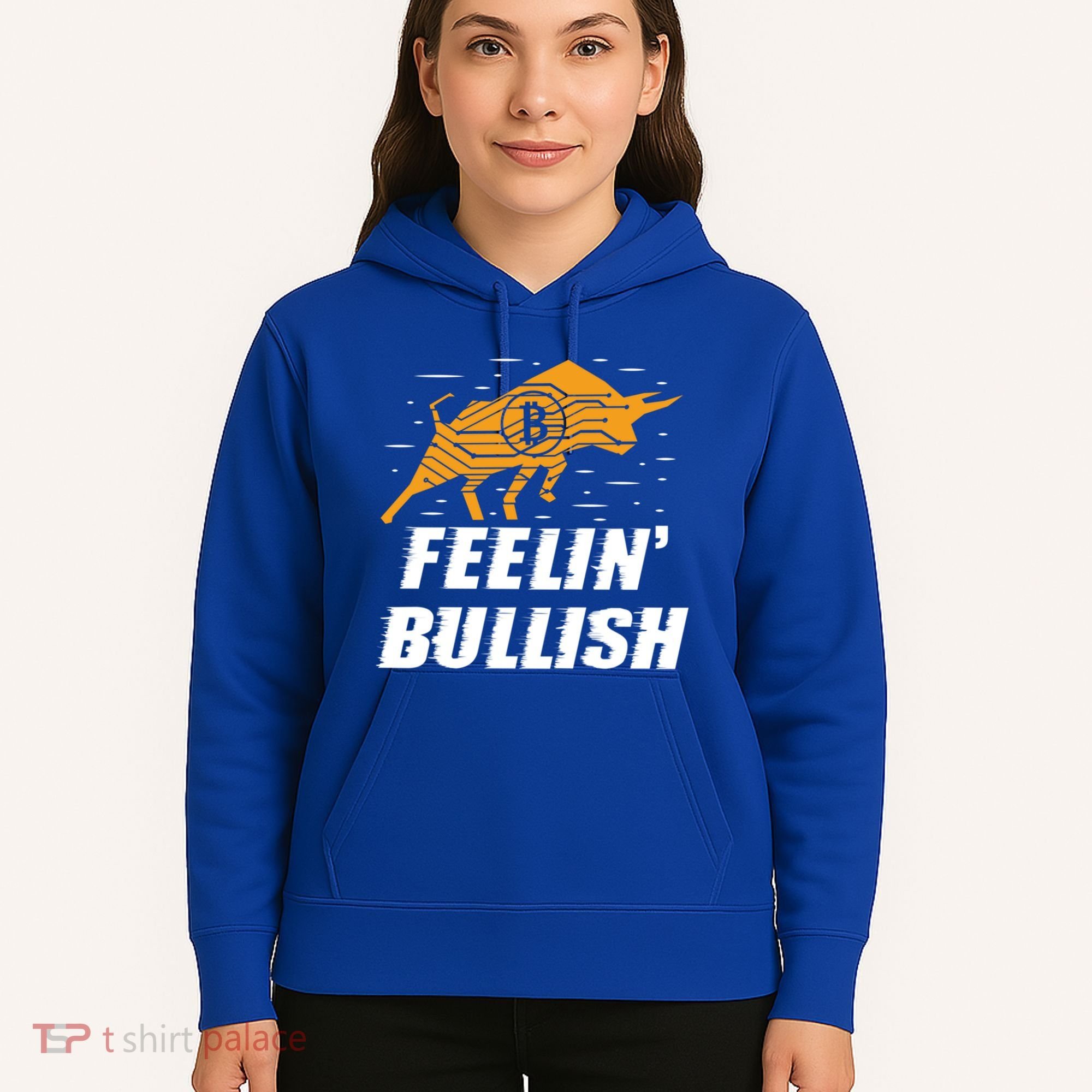 Feelin Bullish Cryptocurrency Blockchain Trader Crypto Gift Hoodie