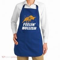 Feelin Bullish Cryptocurrency Blockchain Trader Crypto Gift Apron thumb 2