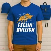 Feelin Bullish Cryptocurrency Blockchain Trader Crypto Gift T-Shirt thumb 6