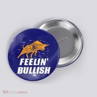 Feelin Bullish Cryptocurrency Blockchain Trader Crypto Gift Button thumb 0
