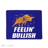 Feelin Bullish Cryptocurrency Blockchain Trader Crypto Gift Mousepad thumb 0