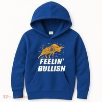 Feelin Bullish Cryptocurrency Blockchain Trader Crypto Gift Kids Hoodie thumb 0