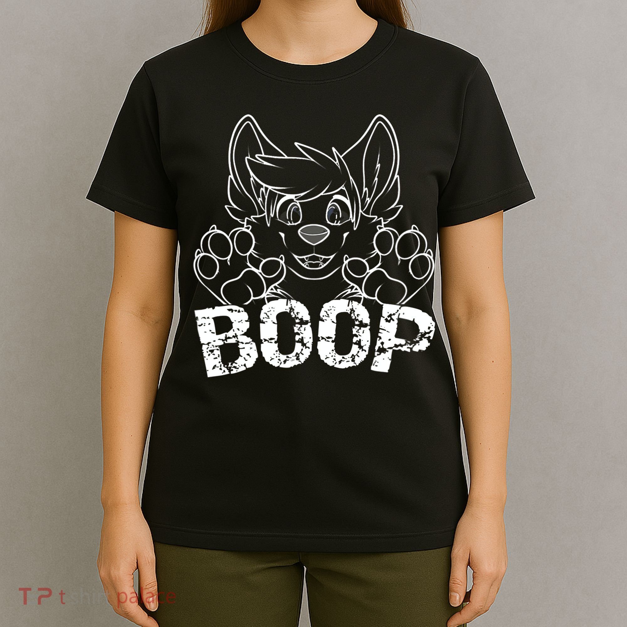 Fursuit BOOP Cute Puppy Dog Furry Fandom Saying T-Shirt