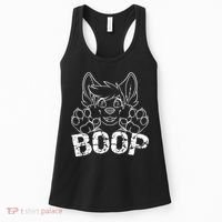 Fursuit BOOP Cute Puppy Dog Furry Fandom Saying Women's Tank Top thumb 0