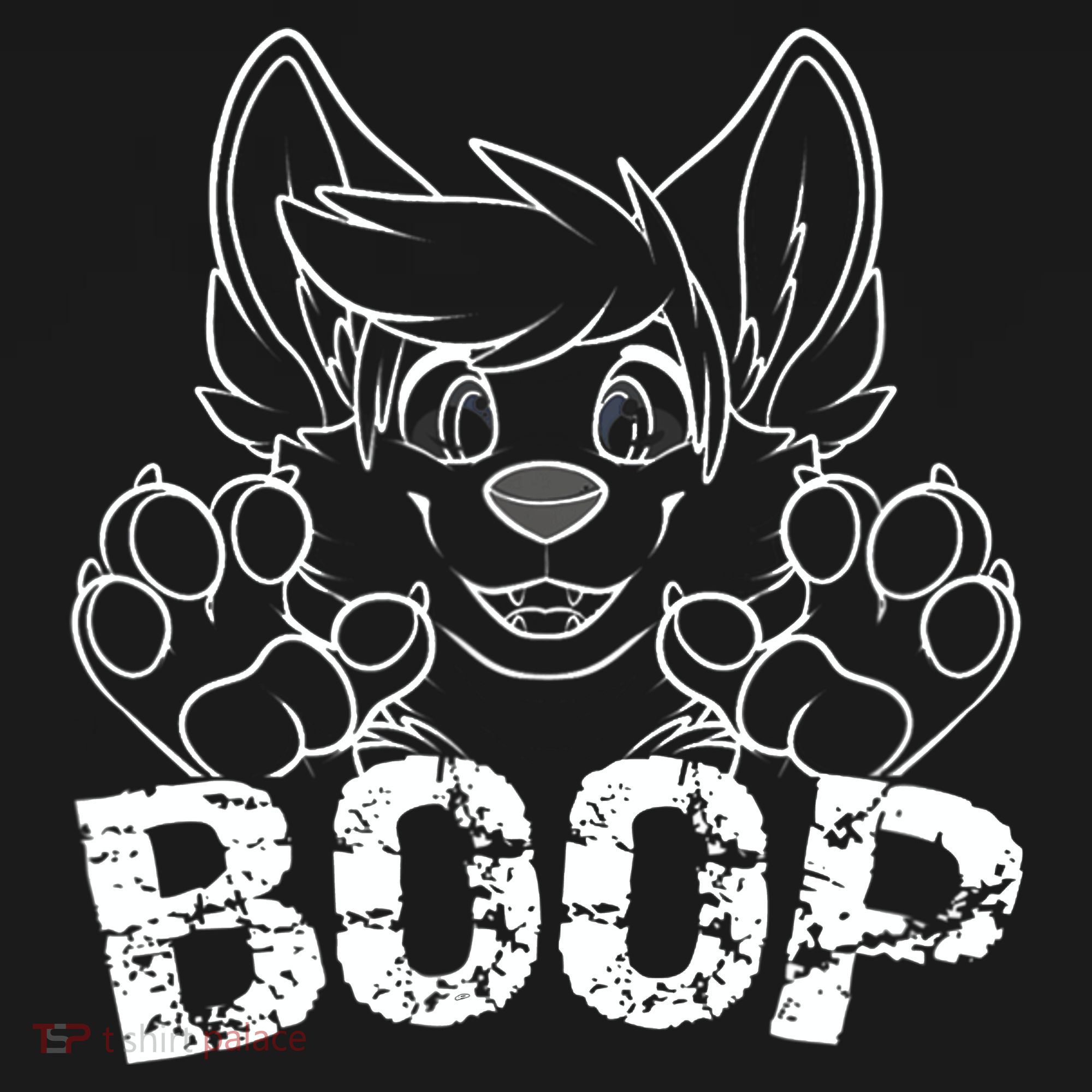 Fursuit BOOP Cute Puppy Dog Furry Fandom Saying Women's Tank Top