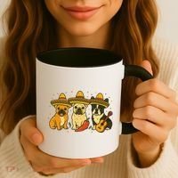 French Bulldog Cinco De Mayo Frenchie Coffee Mug thumb 3