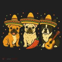 French Bulldog Cinco De Mayo Frenchie Hat thumb 2