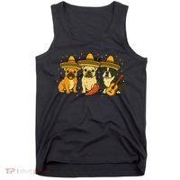 French Bulldog Cinco De Mayo Frenchie Tank Top thumb 0
