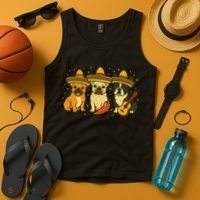 French Bulldog Cinco De Mayo Frenchie Tank Top thumb 4