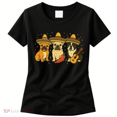 French Bulldog Cinco De Mayo Frenchie Women's T-Shirt