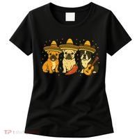 French Bulldog Cinco De Mayo Frenchie Women's T-Shirt thumb 0