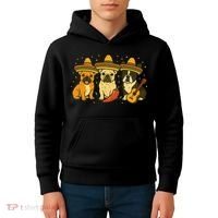 French Bulldog Cinco De Mayo Frenchie Kids Hoodie thumb 4