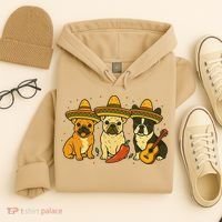 French Bulldog Cinco De Mayo Frenchie Hoodie thumb 4