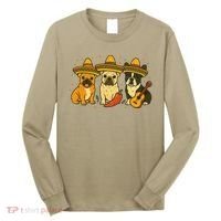 French Bulldog Cinco De Mayo Frenchie Long Sleeve Shirt thumb 0