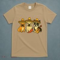 French Bulldog Cinco De Mayo Frenchie T-Shirt thumb 5