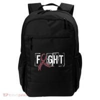Fight Breast Cancer Awareness Leopard Ribbon Backpack thumb 0