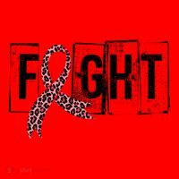 Fight Breast Cancer Awareness Leopard Ribbon Santa Hat thumb 1