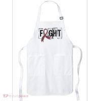 Fight Breast Cancer Awareness Leopard Ribbon Apron thumb 0