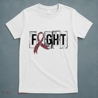 Fight Breast Cancer Awareness Leopard Ribbon T-Shirt thumb 5