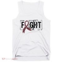 Fight Breast Cancer Awareness Leopard Ribbon Tank Top thumb 0