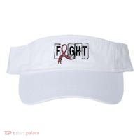 Fight Breast Cancer Awareness Leopard Ribbon Visor thumb 0