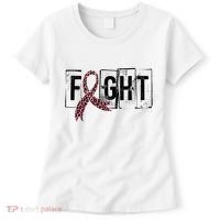 Fight Breast Cancer Awareness Leopard Ribbon Women's T-Shirt thumb 0