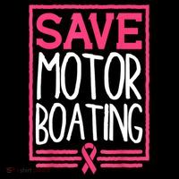 Funny Breast Cancer Save Motor Boating Pin.K Ribbon Gift Coffee Mug thumb 5