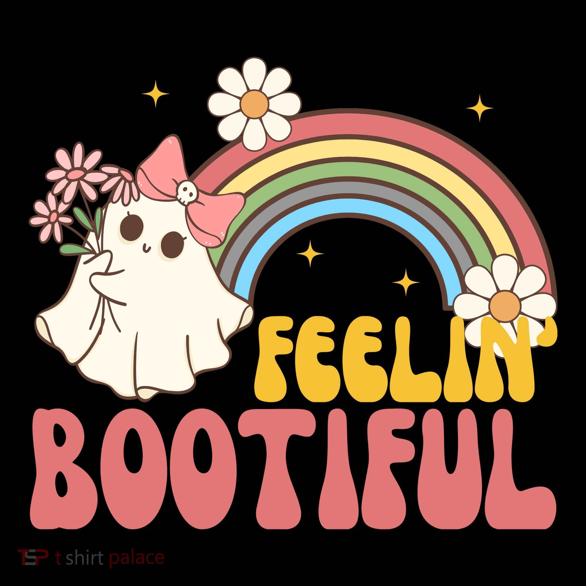 Feeling Bootiful Cute Retro Ghost Halloween Coffee Mug