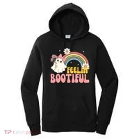 Feeling Bootiful Cute Retro Ghost Halloween Women's Hoodie thumb 0