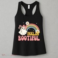 Feeling Bootiful Cute Retro Ghost Halloween Women's Tank Top thumb 3