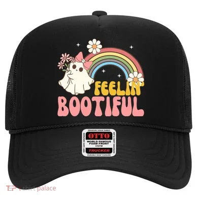 Feeling Bootiful Cute Retro Ghost Halloween Hat