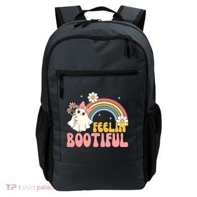 Feeling Bootiful Cute Retro Ghost Halloween Backpack
