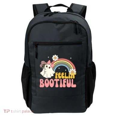Feeling Bootiful Cute Retro Ghost Halloween Backpack