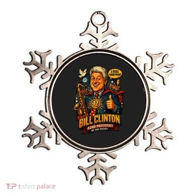 Funny Bill Clinton – Vintage 90s President Sax Design Ornament
