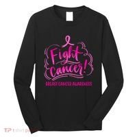 Fight Breast Cancer Awareness Long Sleeve Shirt thumb 0