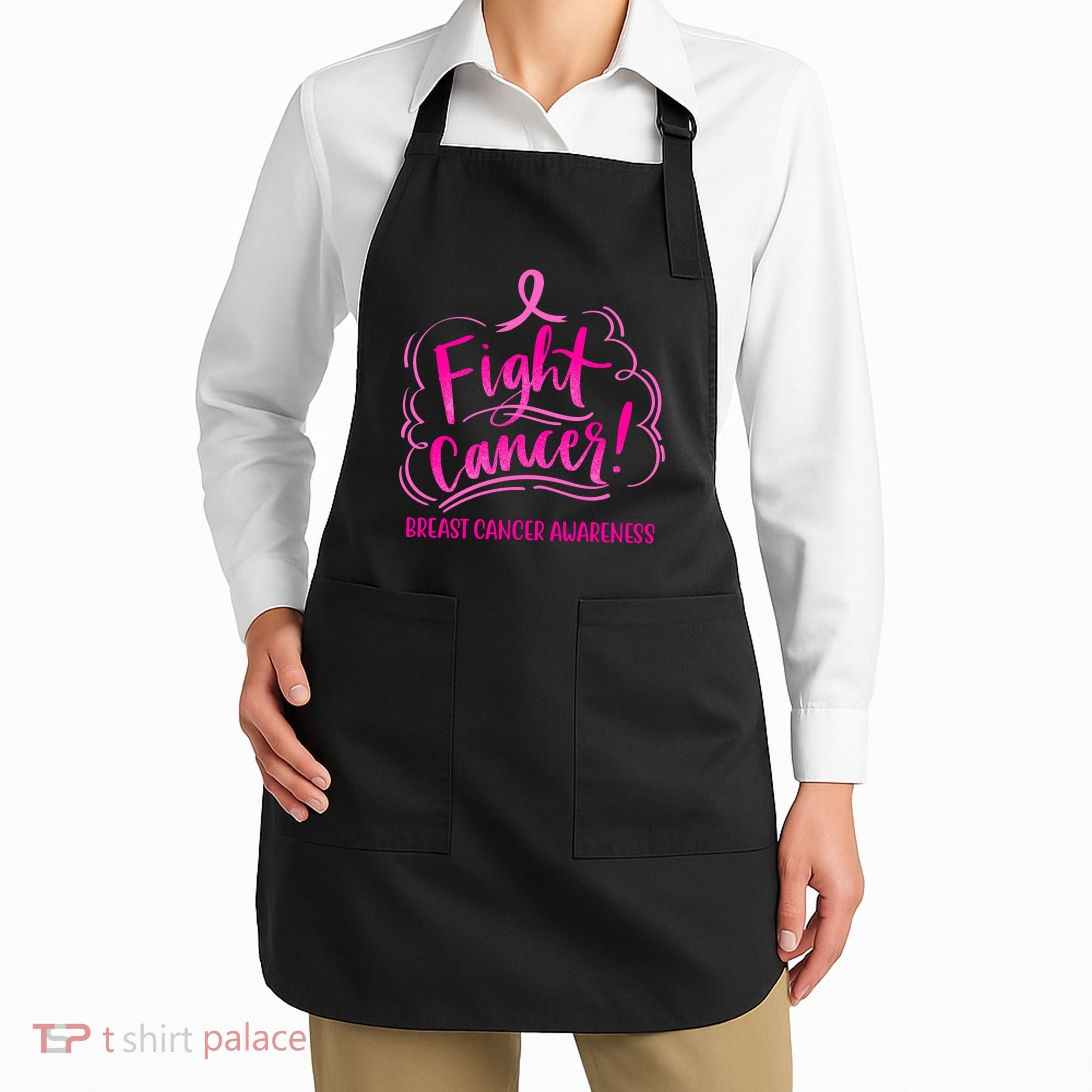 Fight Breast Cancer Awareness Apron